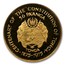 1975 Tonga Proof Gold 50 Pa'Anga Constitution PF-68 NGC