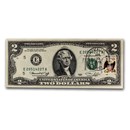 1976 $2 FRN w/Cancelled Stamp Avg Circ (Various Dates and Stamps)