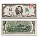 1976 $2 FRN w/Cancelled Stamp Avg Circ (Various Dates and Stamps)