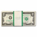1976 (B-New York) $2.00 FRN CU (Fr#1935-B) 100 Consecutive