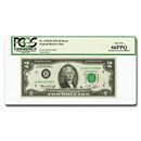 1976 (B-New York) $2.00 FRN Gem CU-66 PPQ PCGS (Fr#1935-B) Error