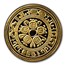 1976 Belize Gold 100 Dollars Mayan Civilization Proof