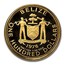 1976 Belize Gold 100 Dollars Mayan Civilization Proof
