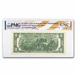 1976* (C-Phil) $2.00 FRN Unc PMG (Fr#1935-C*) America 250th-Star