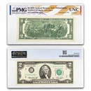 1976* (C-Phil) $2.00 FRN Unc PMG (Fr#1935-C*) America 250th-Star