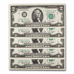 1976 (C-Philadelphia) $2.00 FRN CU (Fr#1935-C) 10 Consecutive