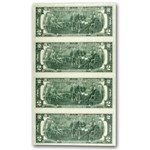1976* (C-Philadelphia) $2.00 FRN CU (Fr#1935-C*) 4 Uncut