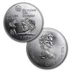 1976 Canada 28-Coin Silver Olympics Set BU