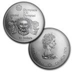 1976 Canada 28-Coin Silver Olympics Set BU