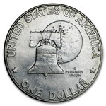 1976 Clad Eisenhower Dollars 20-Coin Roll BU (Type-1)