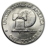 1976 Clad Eisenhower Dollars 20-Coin Roll BU (Type-2)