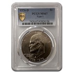 1976-D Clad Eisenhower Dollar Type-I MS-67 PCGS