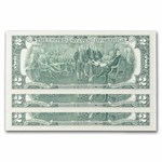 1976 (D-Cleveland) $2.00 FRN CU (Fr#1935-D) 3 Consecutive