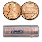 1976-D Lincoln Cent 50-Coin Roll BU
