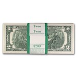 1976 (F-Atlanta) $2.00 FRN CU (Fr#1935-F) 100 Consecutive