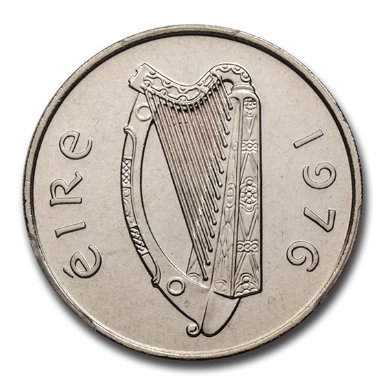 1976 Ireland Republic 10 Pence SP-63 PCGS 1976 Ireland Republic 10 Pence SP-63 PCGS