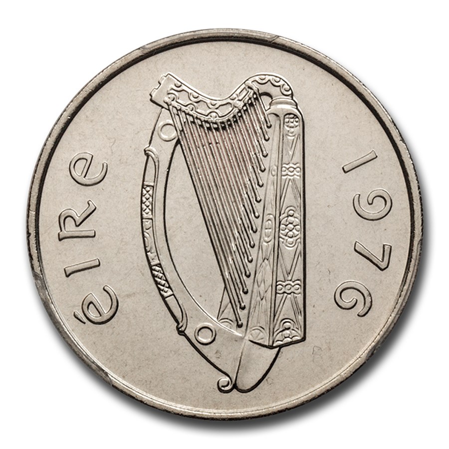 1976 Ireland Republic 10 Pence SP-63 PCGS