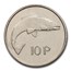 1976 Ireland Republic 10 Pence SP-63 PCGS