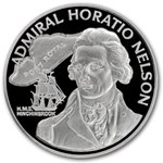 1976 Jamaica Silver $10 Admiral H. Nelson Proof