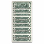 1976 (K-Dallas) $2.00 FRN CU (Fr#1935-K) 70 Consecutive