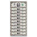1976 (K-Dallas) $2.00 FRN CU (Fr#1935-K) 70 Consecutive