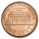 1976 Lincoln Cent BU (Red)