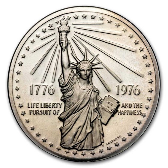 1976 National Bicentennial Silver Medal (Coin & Box only) 1976 National Bicentennial Silver Medal (Coin & Box only)