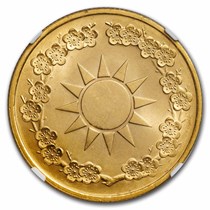 Buy 1976 Republic of China Gold 2000 Yuan Chiang Kai-Shek MS-64