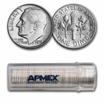 1976 Roosevelt Dime 50-Coin Roll BU