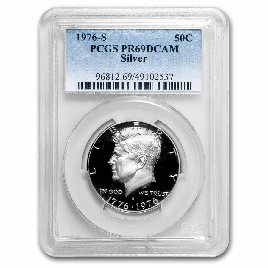 1976-S 40% Silver Kennedy Half Dollar PR-69 PCGS
