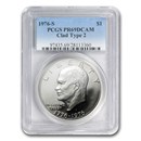 1976-S Clad Eisenhower Dollar PR-69 DCAM PCGS (Type-2) 1976-S Clad Eisenhower Dollar PR-69 DCAM PCGS (Type-2)