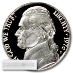 1976-S Jefferson Nickel 40-Coin Roll Proof