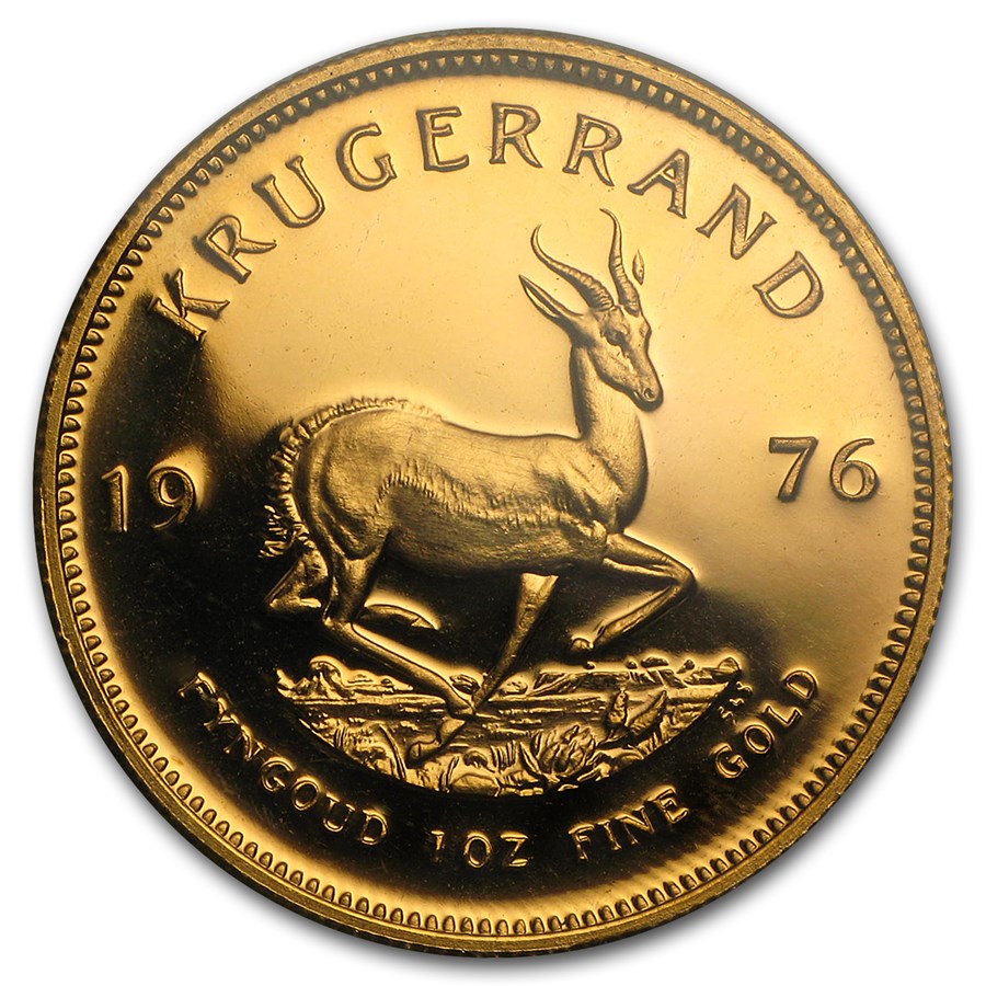 1976 South Africa 1 oz Proof Gold Krugerrand