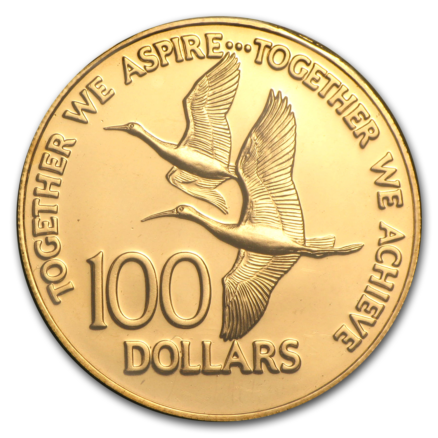 Buy 1976 Trinidad & Tobago Gold $100 Birds Proof | APMEX