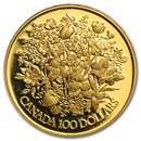 1977-1986 1/2 oz Gold Canadian $100 Proof (Abrasions)