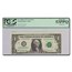 1977-A (E-Richmond) $1 FRN AU-53 PPQ PCGS (Fr#1910-E) Cut Error