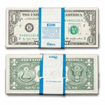1977 (B-New York) $1.00 FRN CU (Fr#1909-B), 100 consecutive