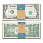 1977 (B-New York) $1.00 FRN CU (Fr#1909-B), 50 consecutive