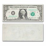 1977 (B-New York) $1 FRN CU (Fr#1909-B) Missing Back
