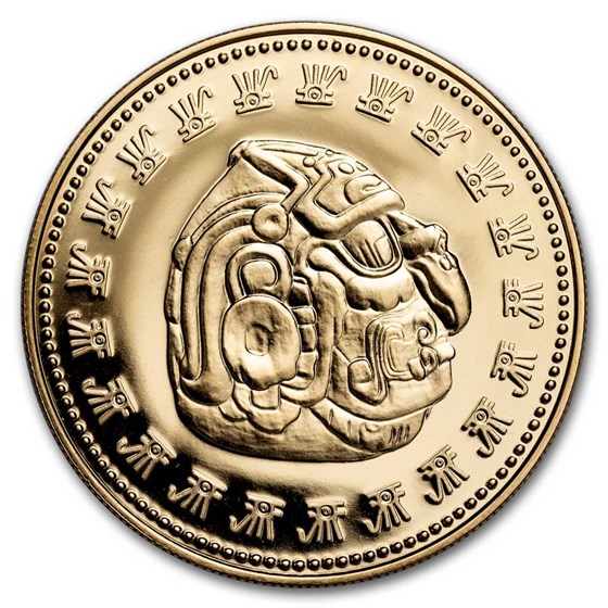 1977 Belize Proof Gold 100 Dollar Kinich Ahau 1977 Belize Proof Gold 100 Dollar Kinich Ahau