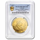 1977 Canada 1 oz Gold JM & Mallory (Beaver/Castor) PR-67 PCGS