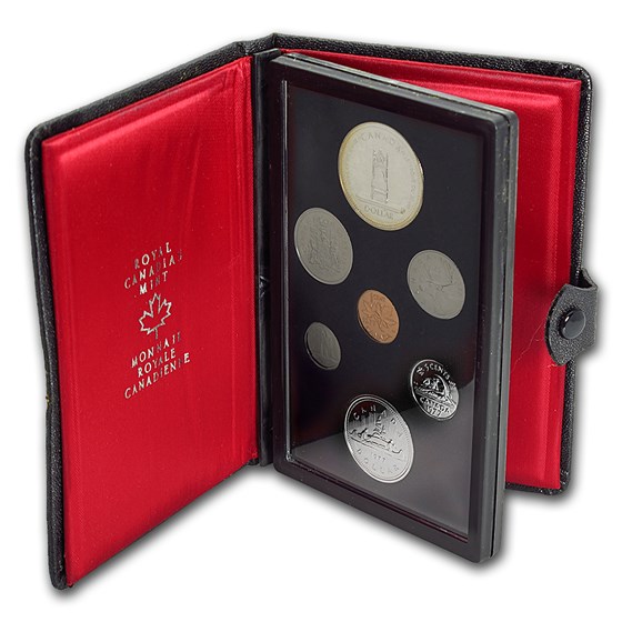 1977 Canada 7-Coin Double Dollar Specimen Set 1977 Canada 7-Coin Double Dollar Specimen Set