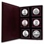 1977 Cayman Islands Gold & Silver "The Six Queens Collection" Set