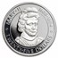 1977 Cayman Islands Silver 25 Dollars Proof (Queen Mary II)