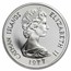 1977 Cayman Islands Silver 25 Dollars Proof (Queen Mary II)