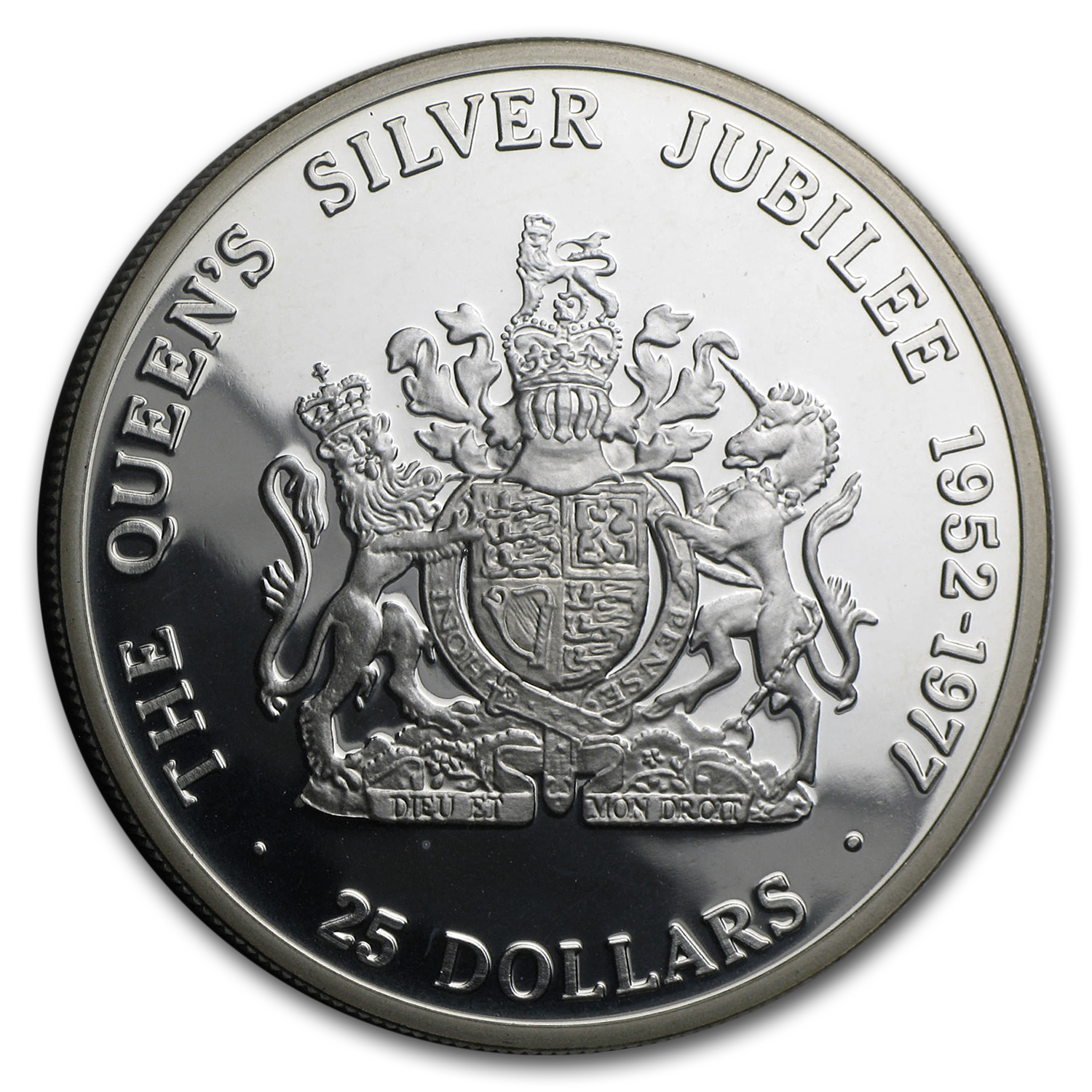 Buy 1977 Cayman Islands Silver $25 Proof Queens Jubilee | APMEX