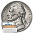 1977-D Jefferson Nickel 40-Coin Roll BU