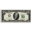 1977 (G-Chicago) $10 FRN AU-58 EPQ PMG (Fr#2023-G) Doubled Print