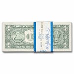 1977 (H-St.Louis) $1.00 FRN CU (Fr#1909-H), 100 consecutive