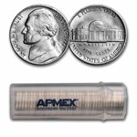 1977 Jefferson Nickel 40-Coin Roll BU